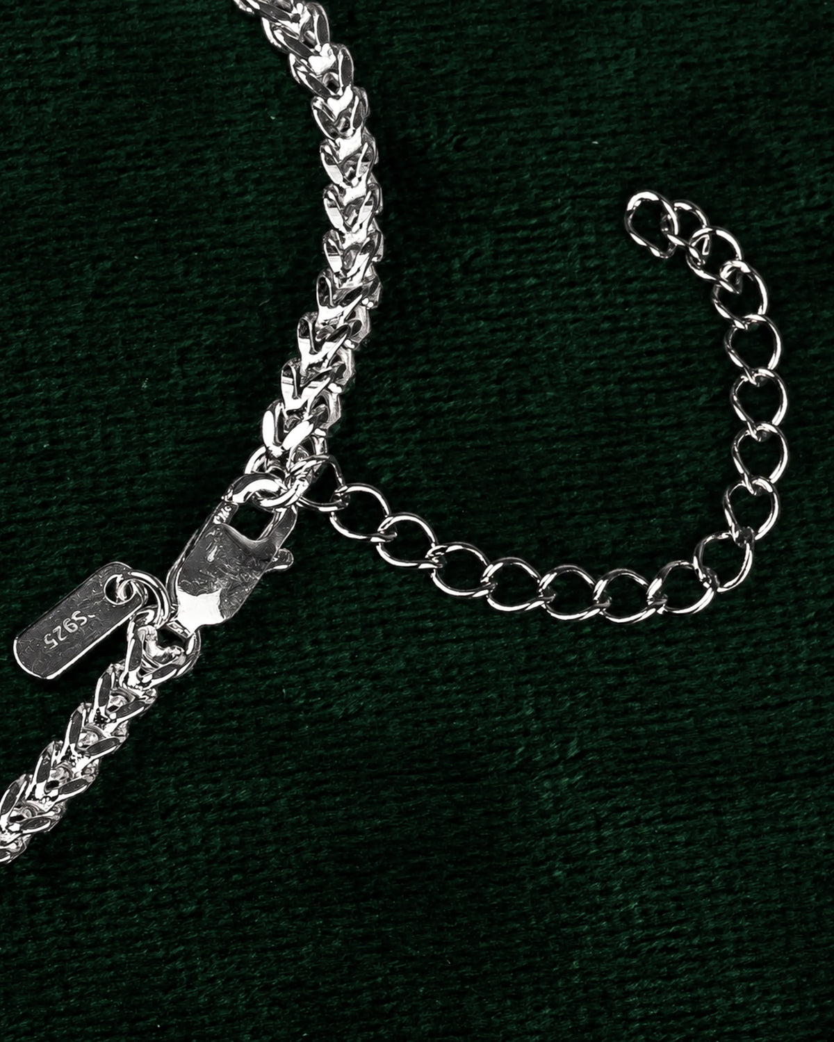 Halskette 925S – Franco 3 mm