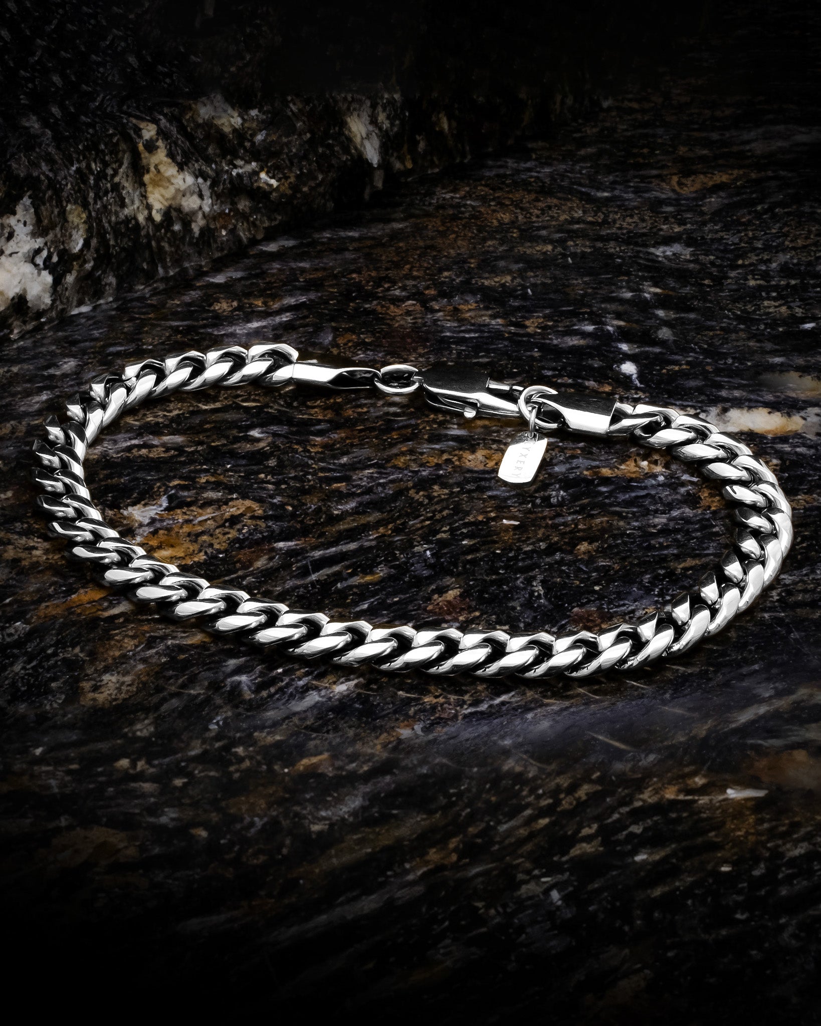 Cuban Silver 4 - 6mm