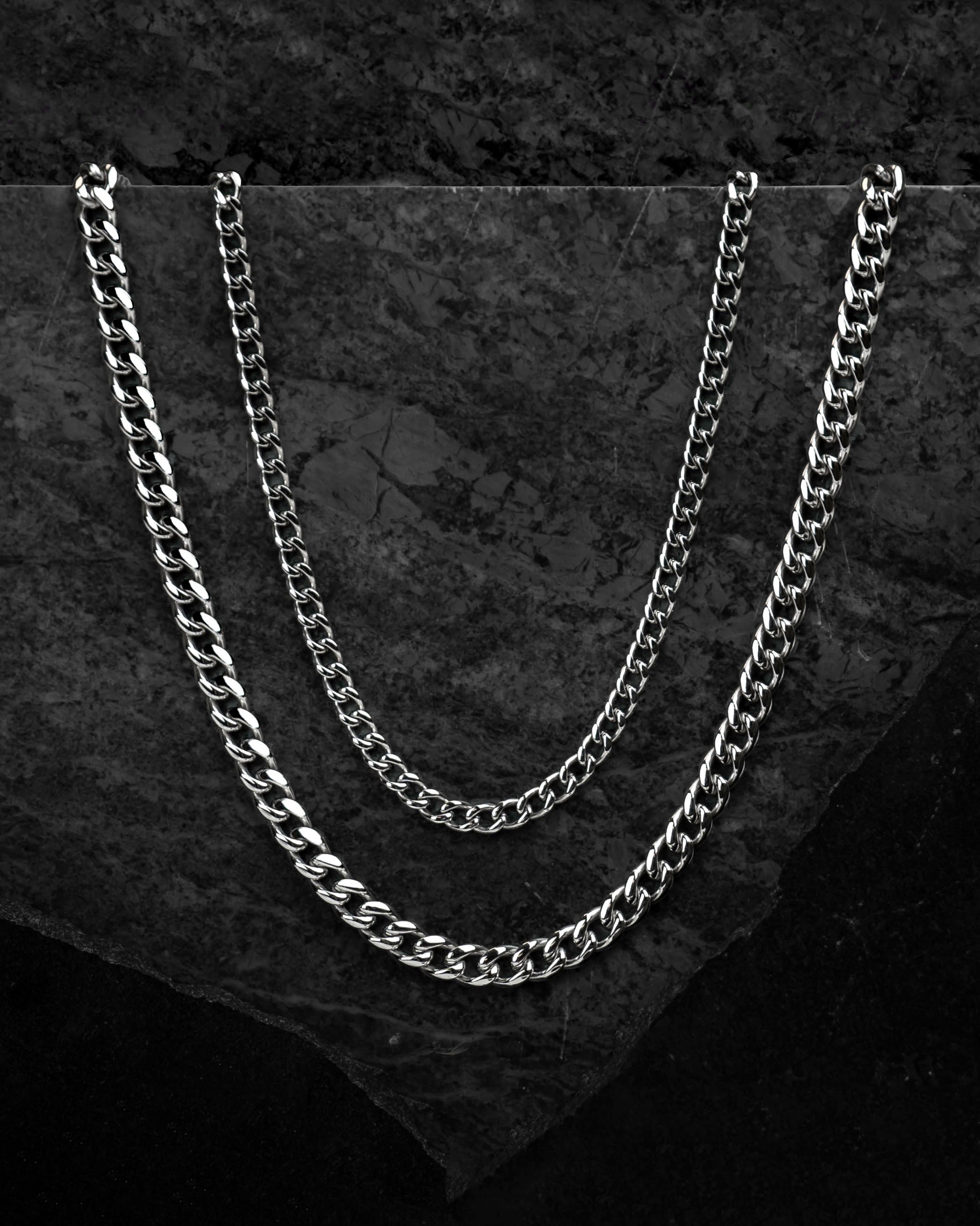 Cuban Silver 4-6mm