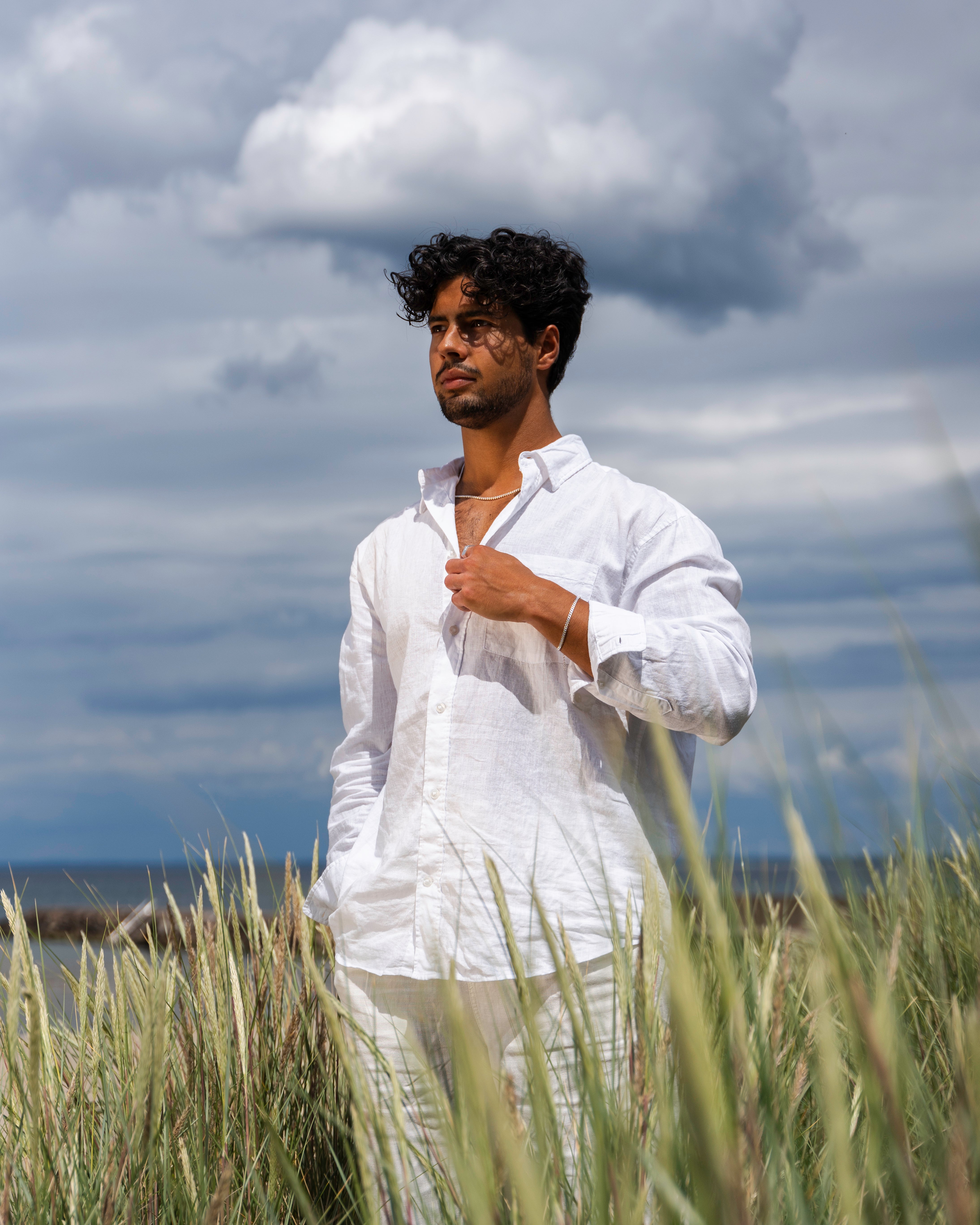 Halskedja 925S - Cuban 4mm