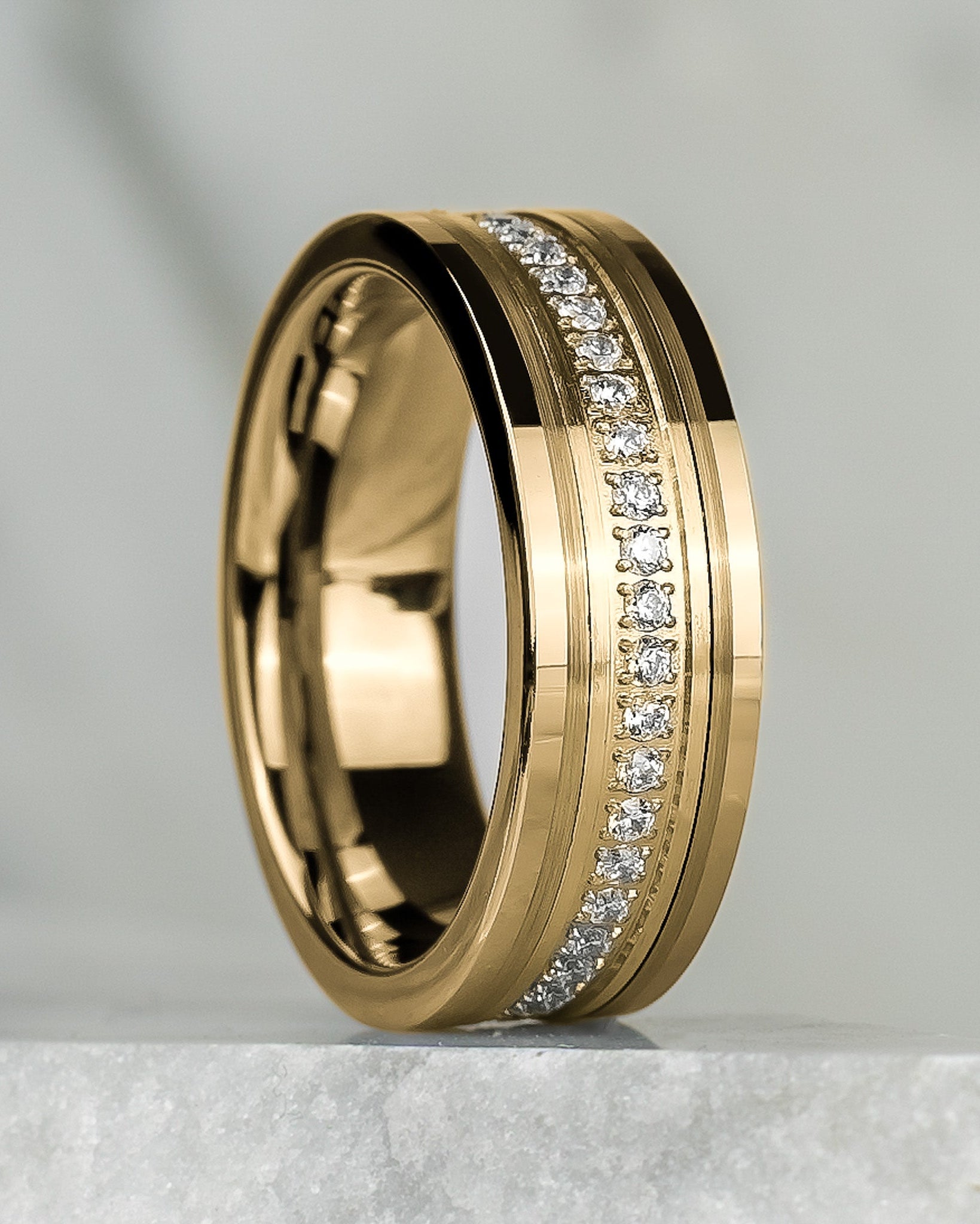 Alliance<tc>Ring -</tc> Polished Gold