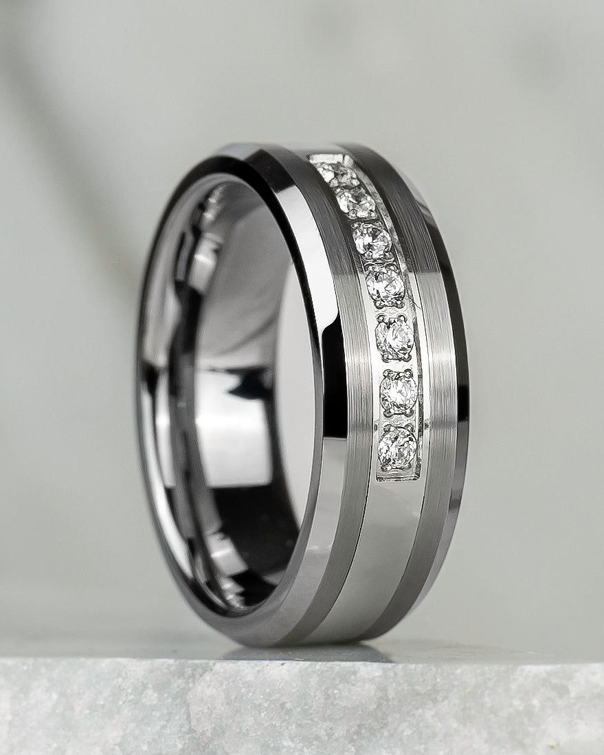 Half Alliance<tc>Ring -</tc> Zirconia