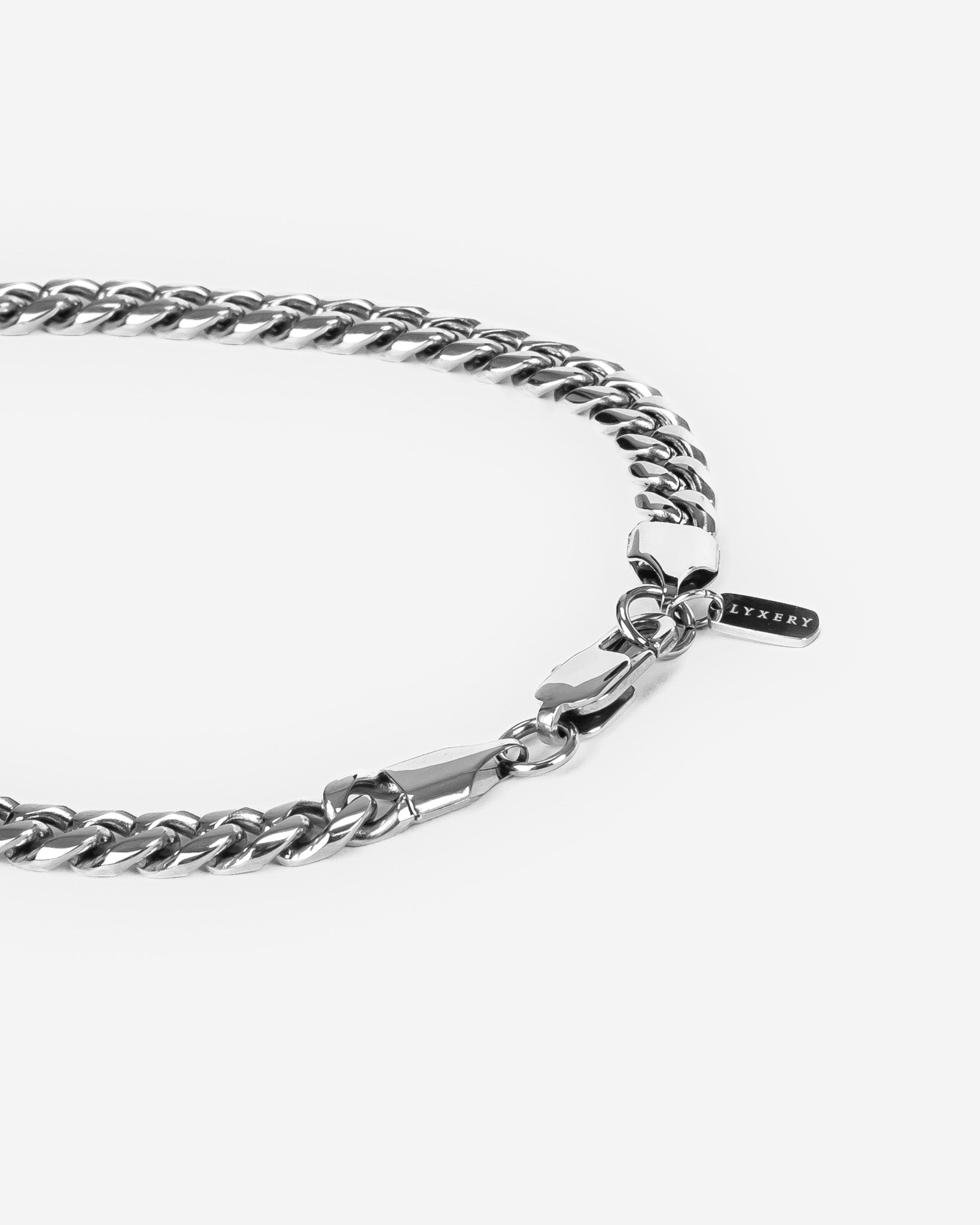 Cuban Silver 4 - 6mm