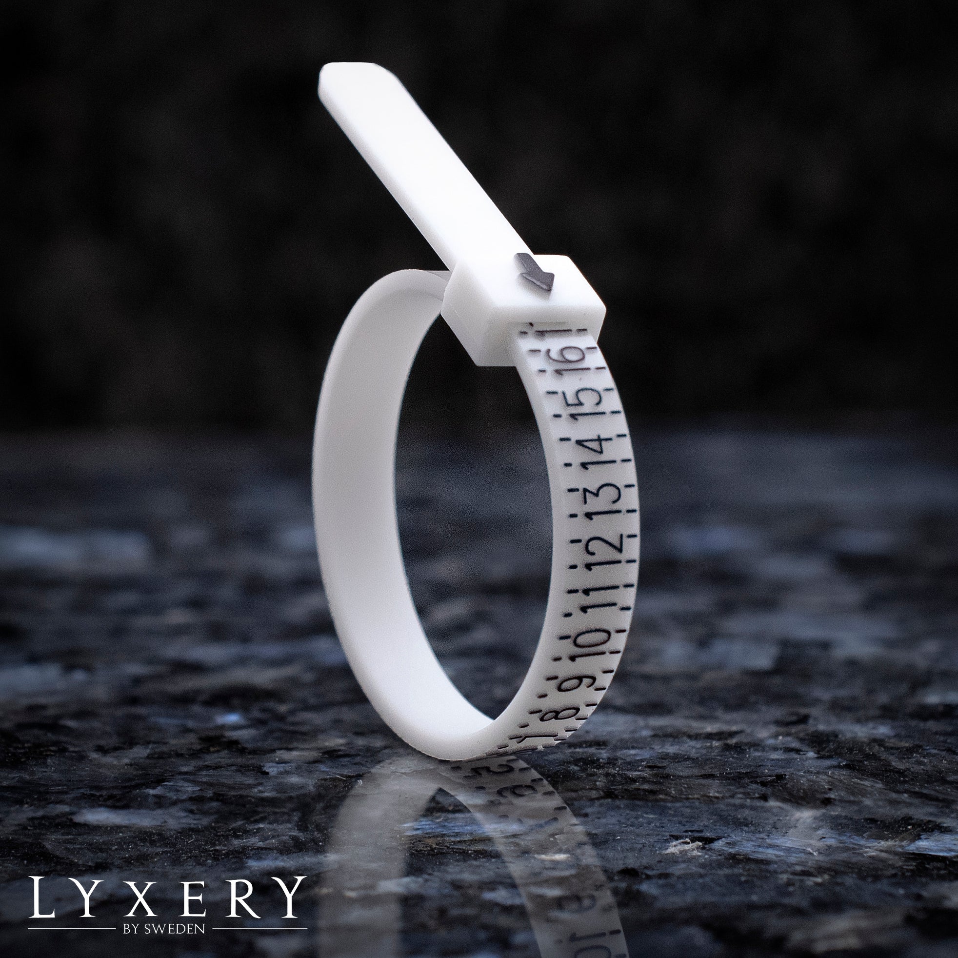 Storleksmätare till ring - Gratis frakt & värdecheck på 49kr ingår! - Storleksmätare ringstorlek - Lyxery By Sweden AB