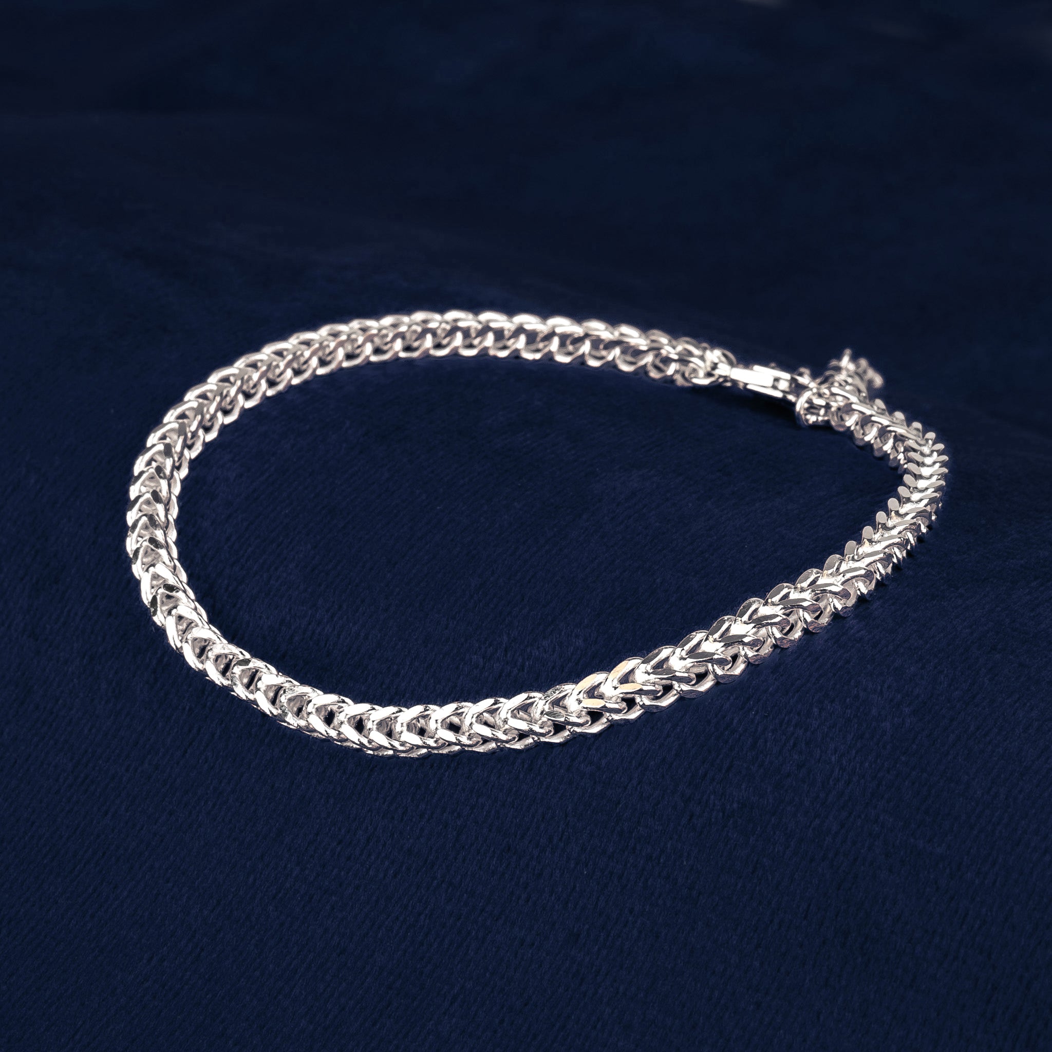 Bracelet 925S - Franco 3mm