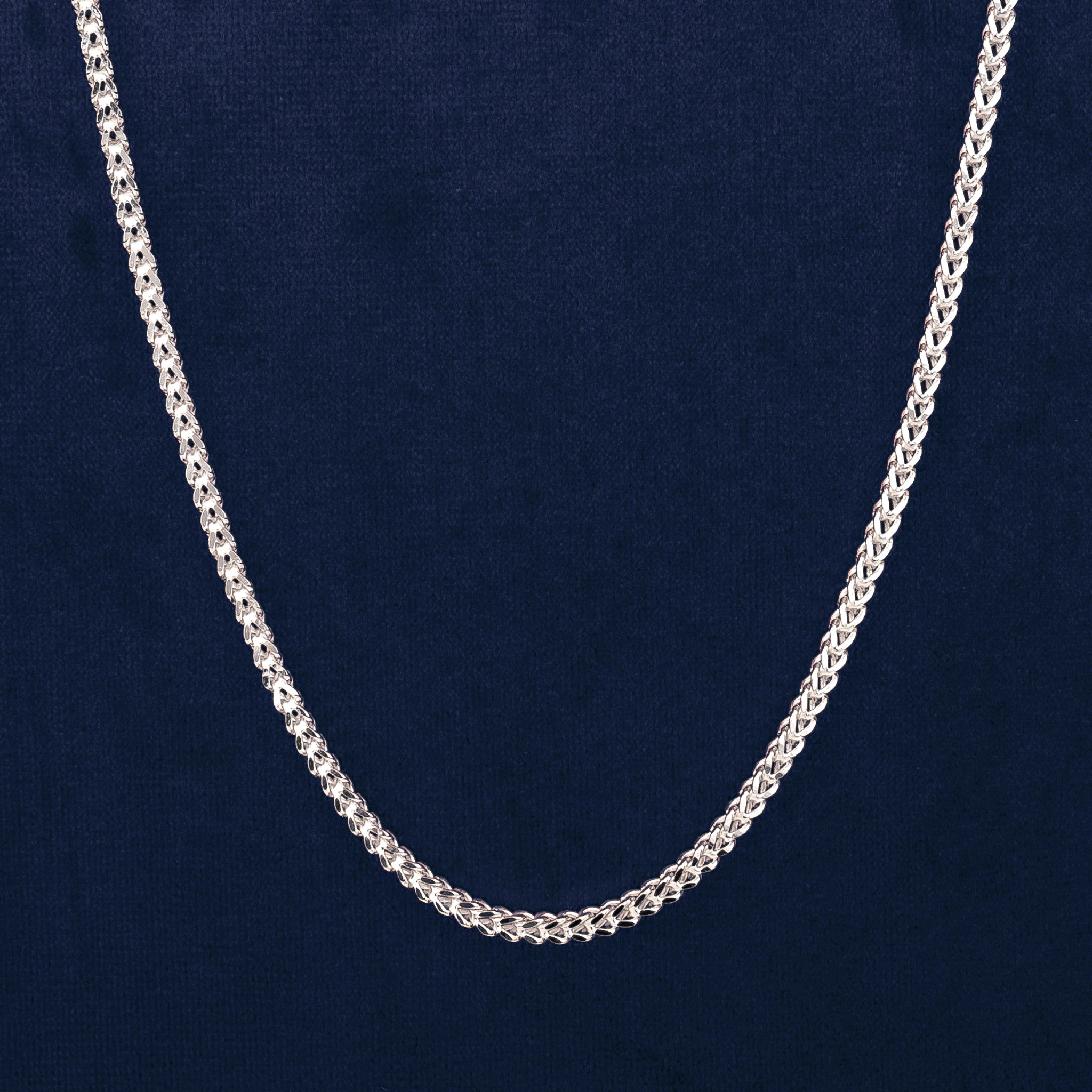 Necklace 925S - Franco 3mm