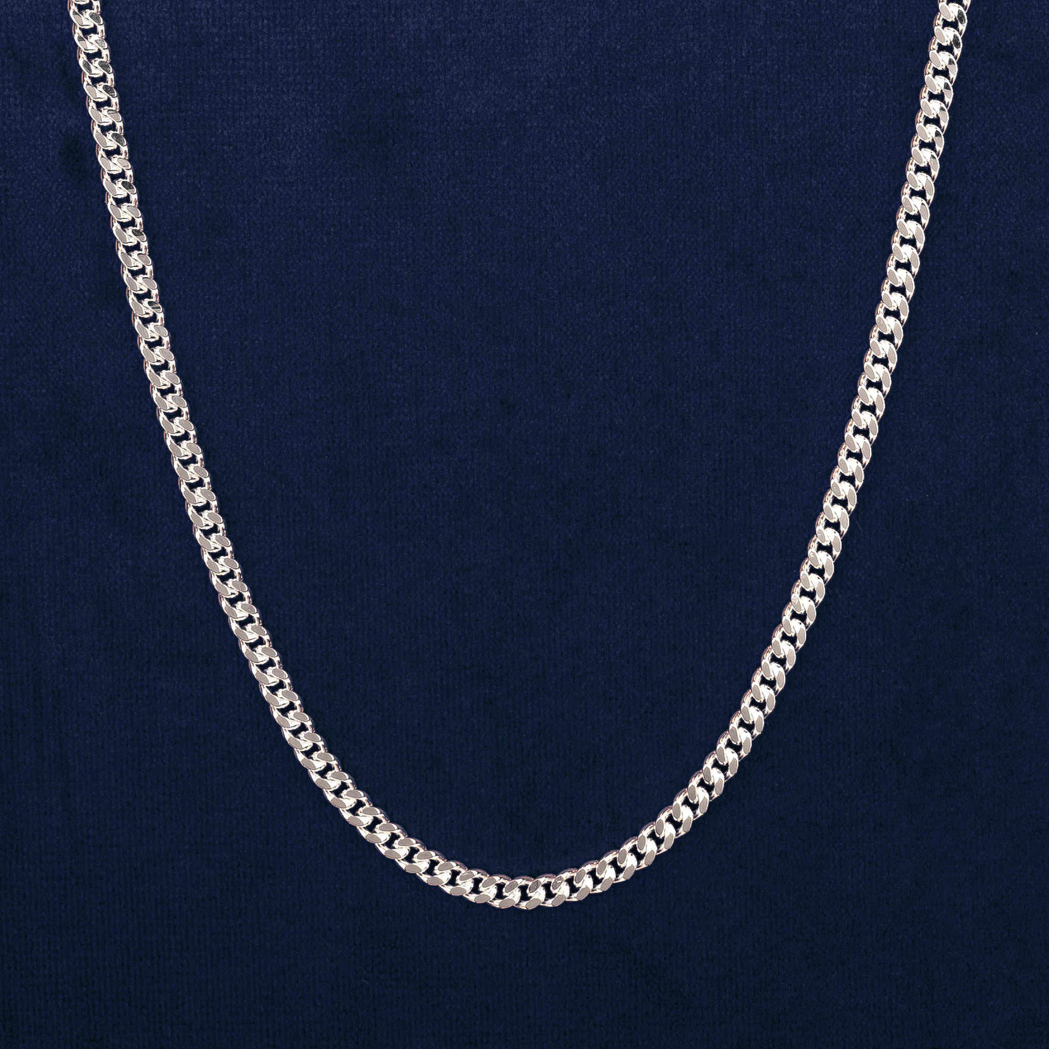 Necklace 925S - Cuban 4mm