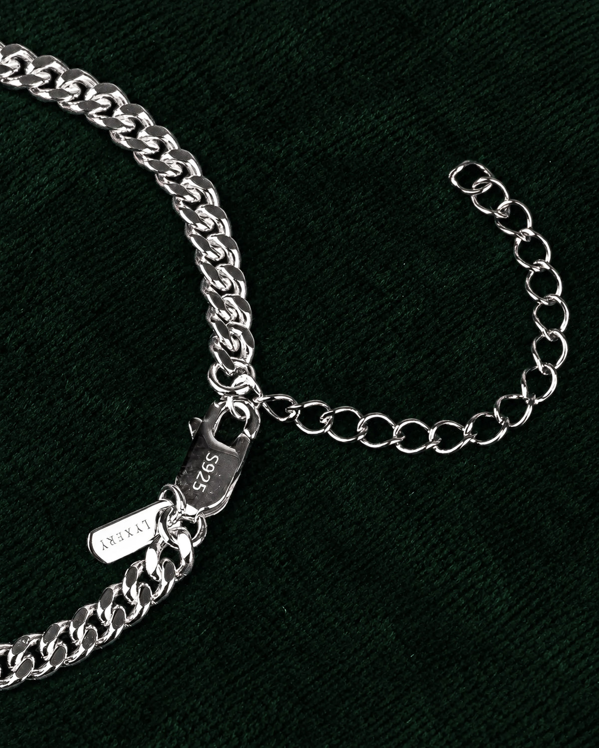 Necklace 925S - Cuban 4mm