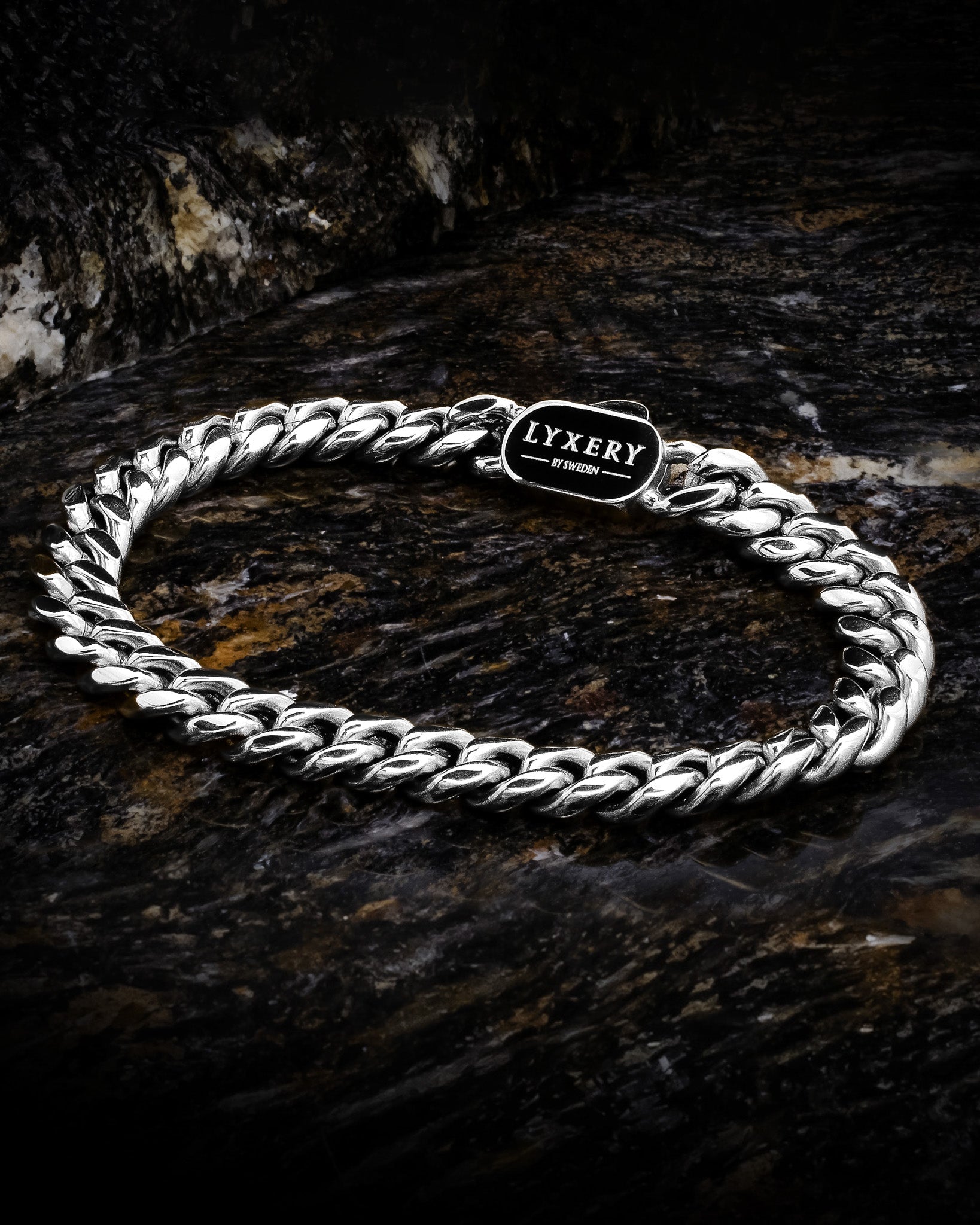 Cuban 8mm Bracelet Silver