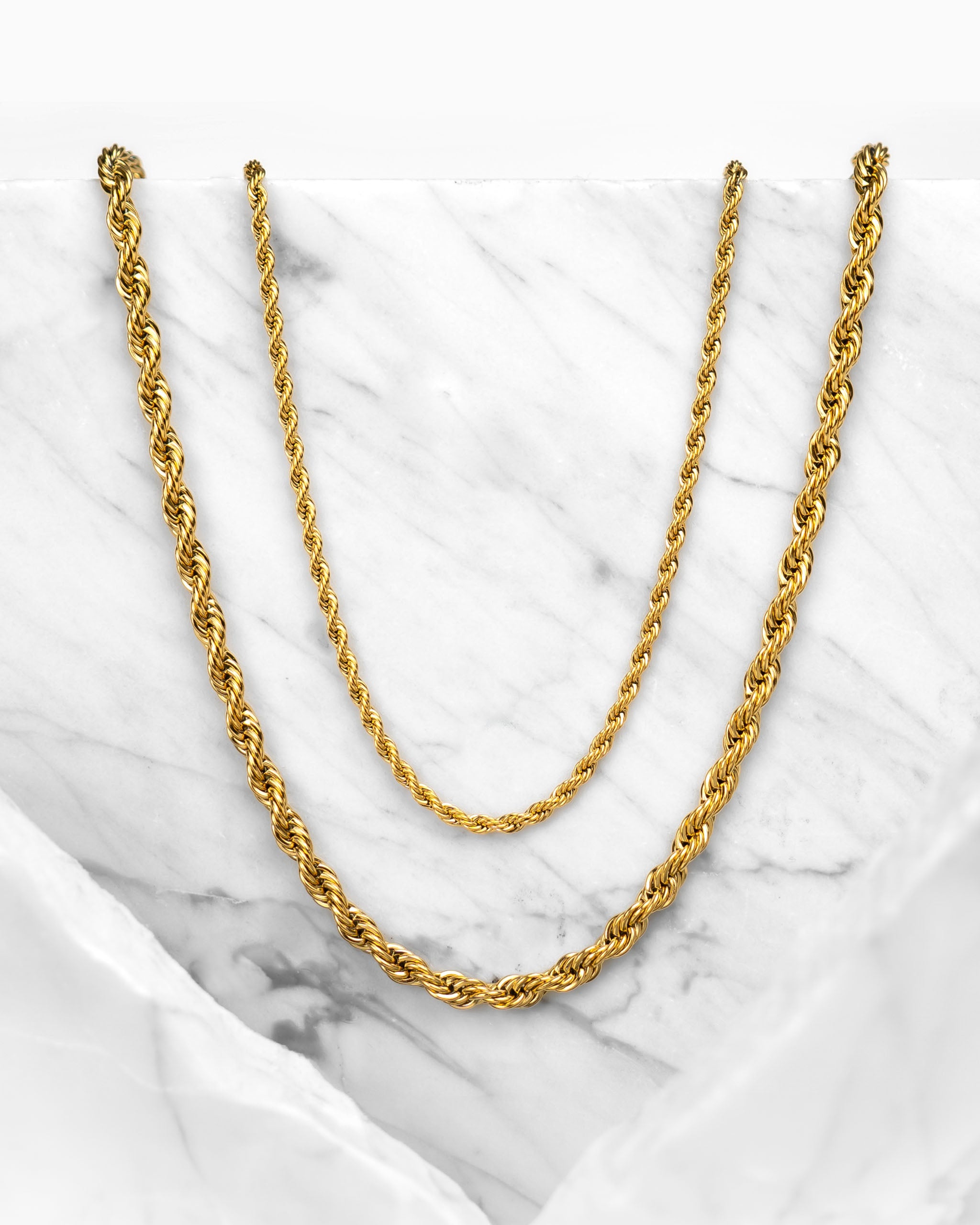 <tc>Necklace</tc> - <tc>Rope</tc> Gold