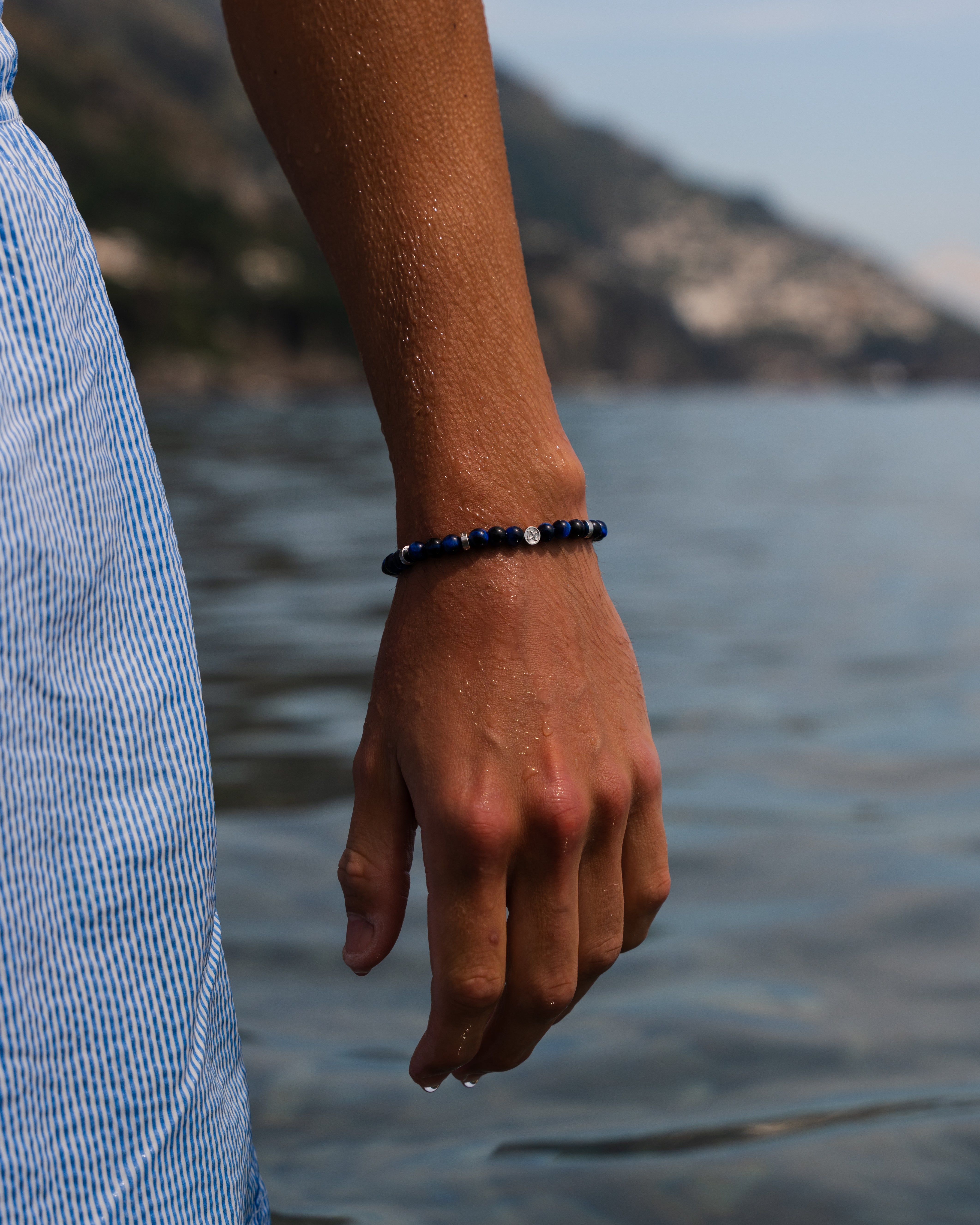 Stone Bracelet - Blue Tiger Eye