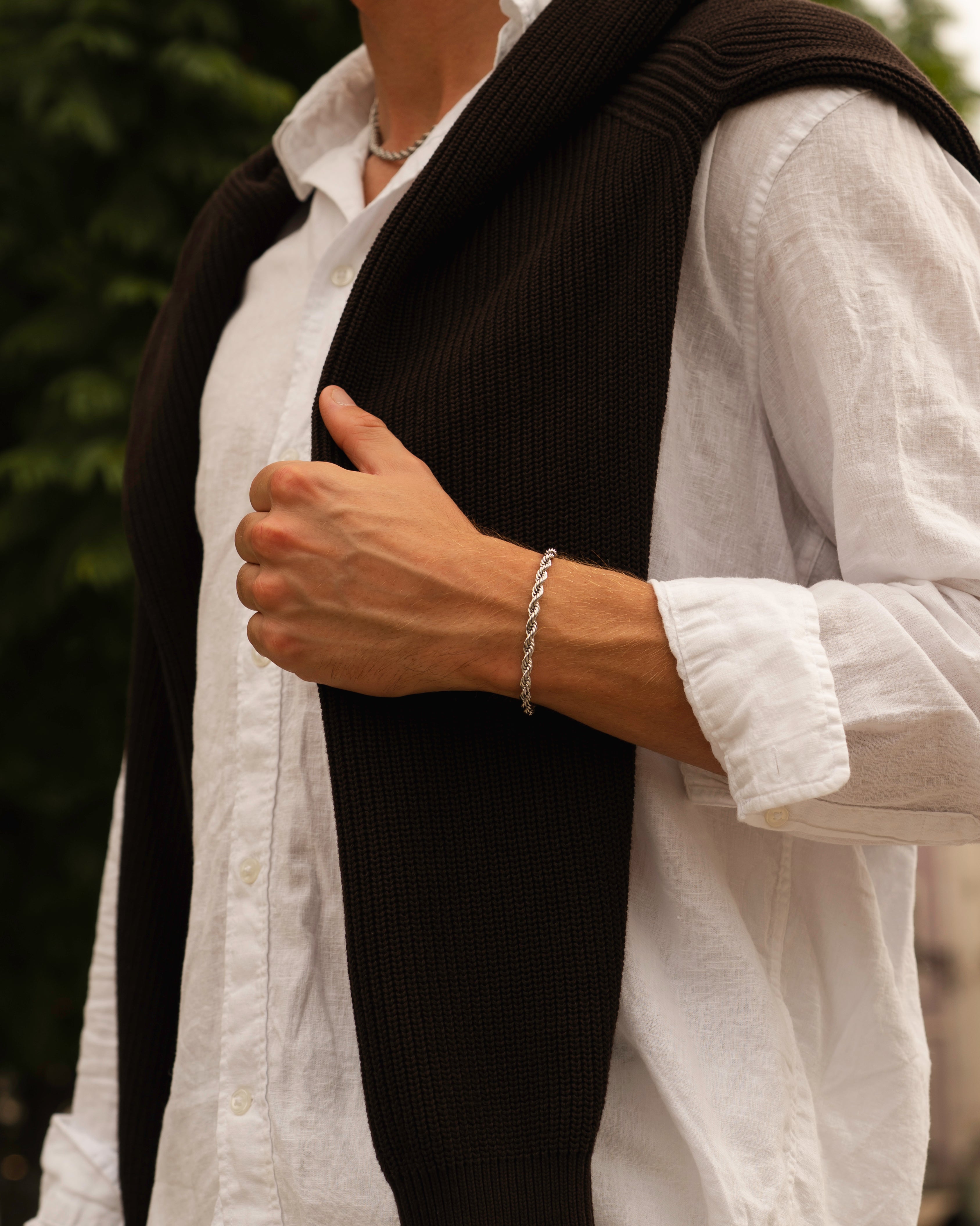 Cordell 5mm silver - ONE SIZE