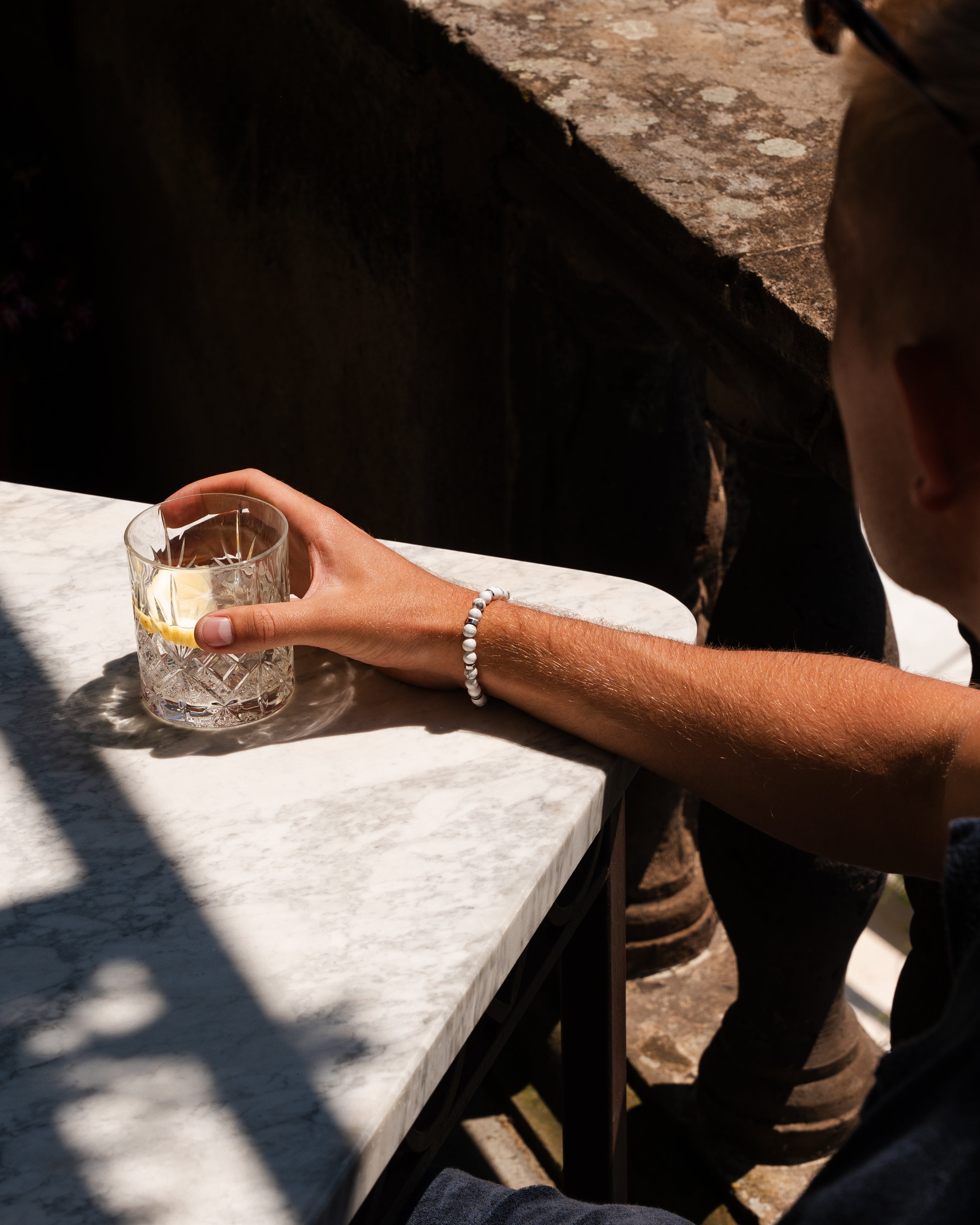 Stone bracelet - Snowstone