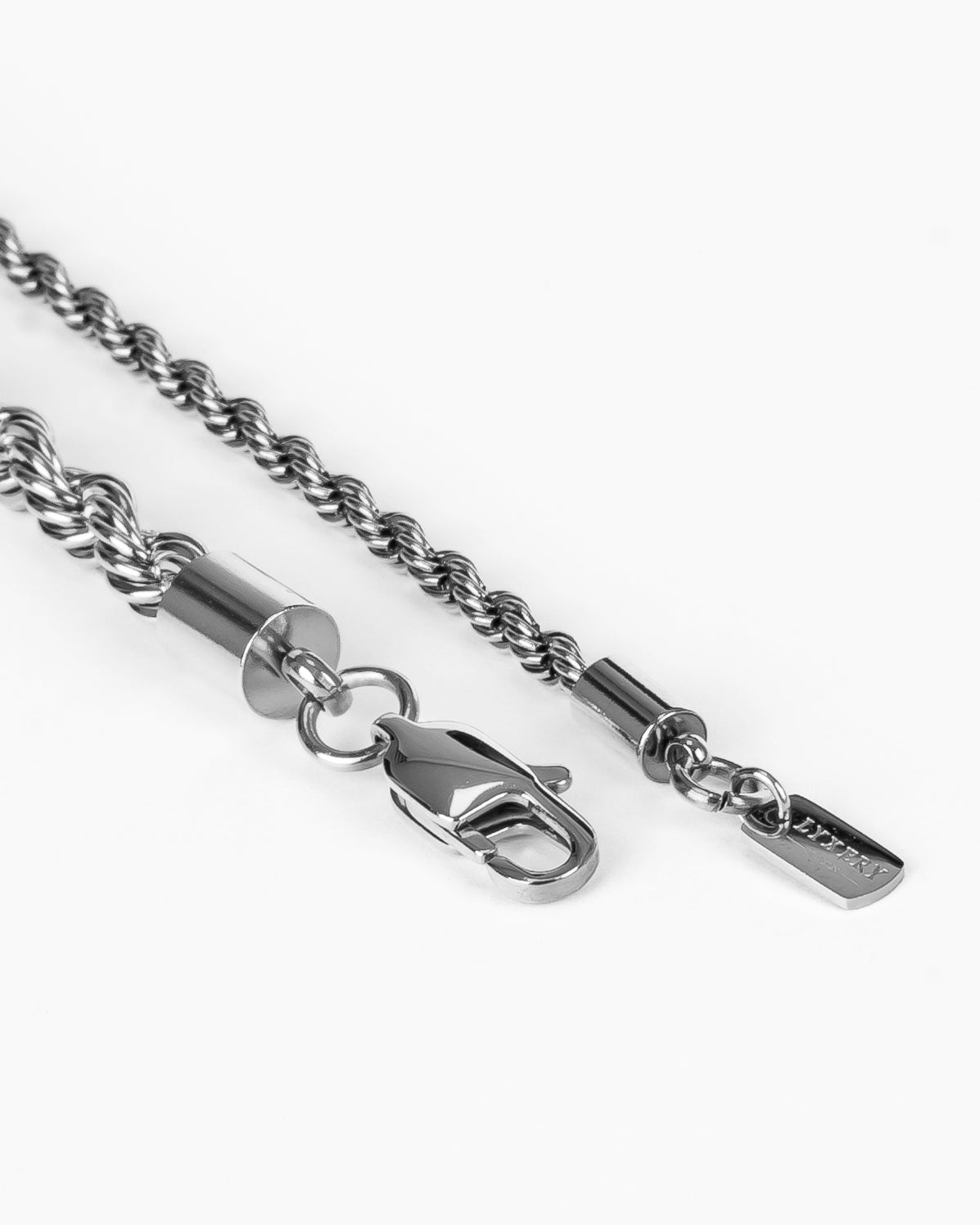 <tc>Necklace</tc> - <tc>Rope</tc> Silver