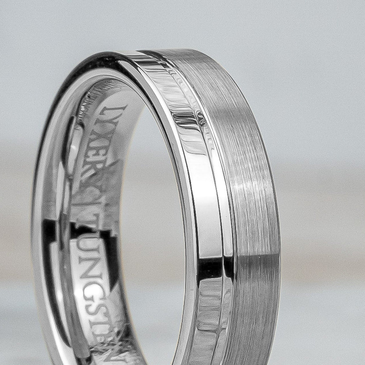 Amalfi silver 6mm – närbild på detaljerna