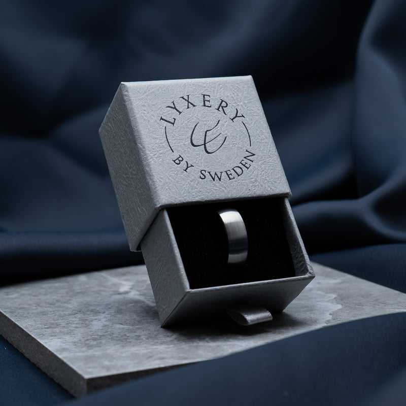 Ring - Grey Sand - Men's Rings - Lyxery By Sweden AB