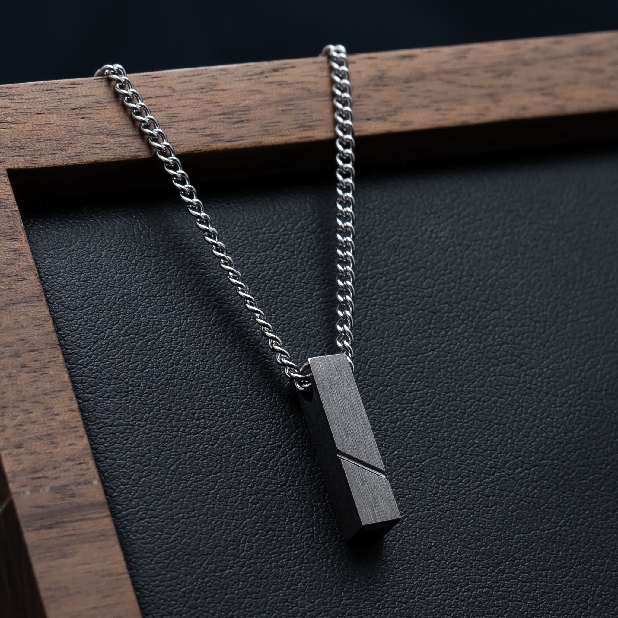 Tungsten Pendant - Signature Silver